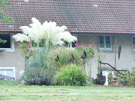 strahlende Palmwedel